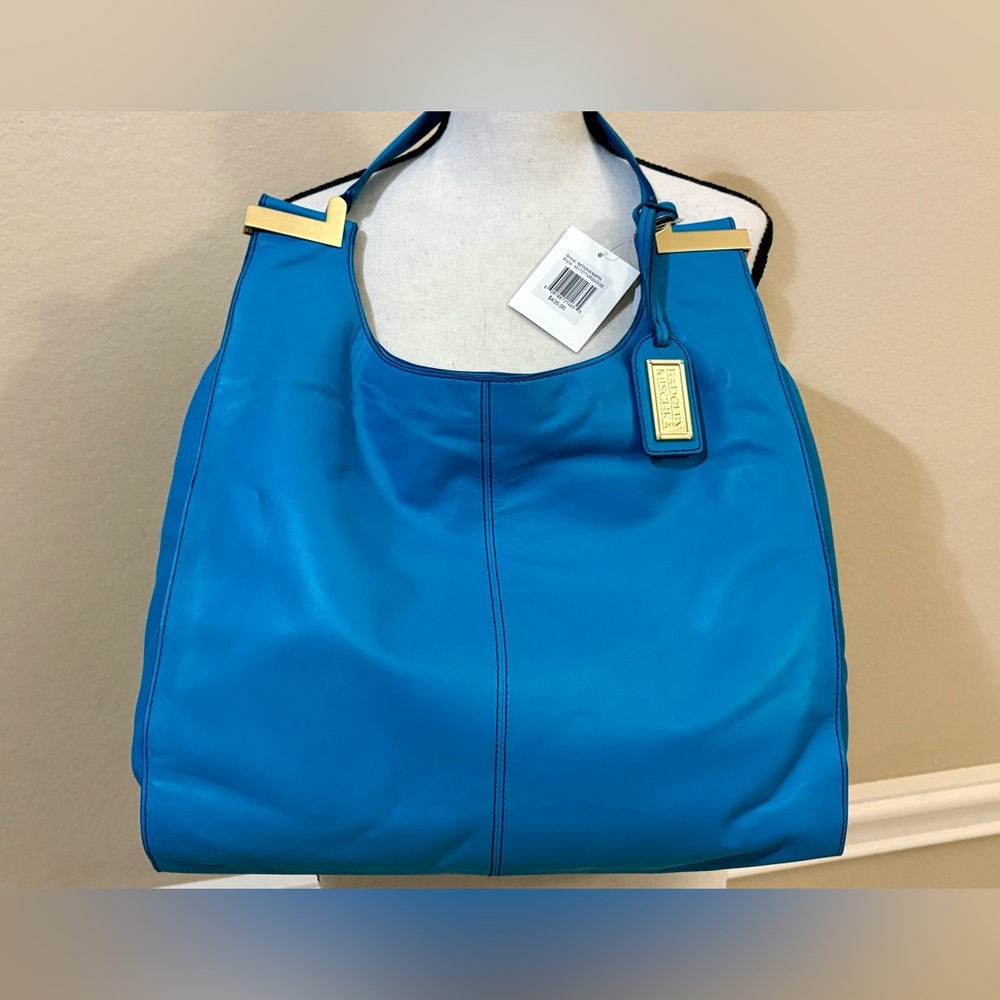 Badgley Mischka Vibrant Blue Shoulder Bag New with Tag